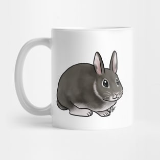 Small Mammal - Rabbit - Black and White Netherland Dwarf Mug